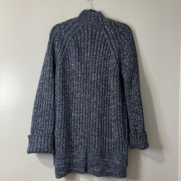 FREE PEOPLE Blossom Cardi Open Cardigan Sweater Size XS Blue NEW Boho Warm Cozy - Picture 7 of 13